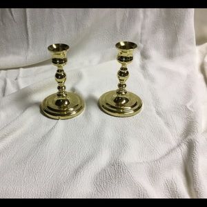 Pair of Baldwin Brass Candlestick holders